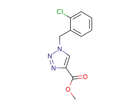 methyl 1-(2-chlorobenzyl)-1H-1,2,3-triazole-4-carboxylate