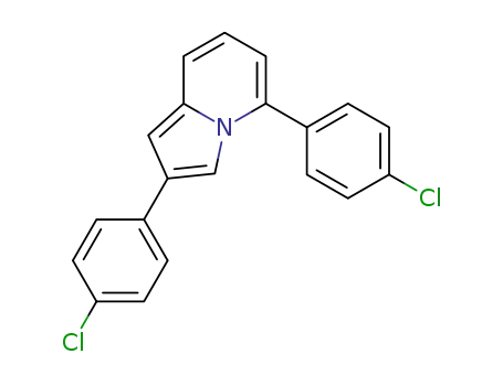 2,5-bis(4-chlorophenyl)indolizine