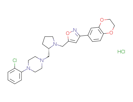 C<sub>27</sub>H<sub>31</sub>ClN<sub>4</sub>O<sub>3</sub>*ClH