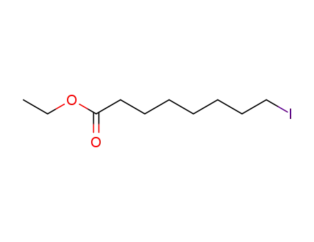 Molecular Structure of 56703-12-9 (Octanoic acid, 8-iodo-, ethyl ester)