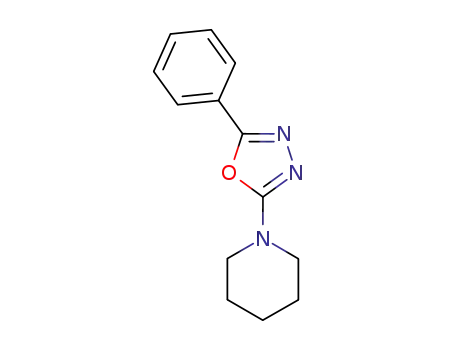 2-phenyl-5-(piperidin-1-yl)-1,3,4-oxadiazole