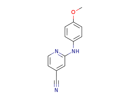 2-((4-Methoxyphenyl)amino)isonicotinonitrile
