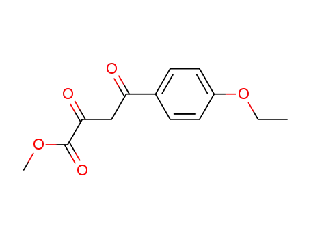 Molecular Structure of 108783-91-1 (METHYL 4-(4-ETHOXYPHENYL)-2,4-DIOXOBUTANOATE)