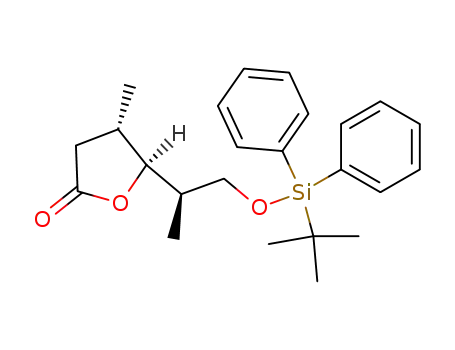 (4S,5S)-5-[(R)-2-(tert-Butyl-diphenyl-silanyloxy)-1-methyl-ethyl]-4-methyl-dihydro-furan-2-one