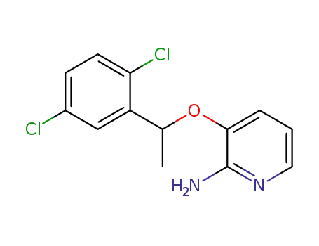 3-(1-(2,5-dichlorophenyl)ethoxy)pyridin-2-amine