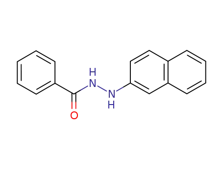 Molecular Structure of 93323-38-7 (N’-(naphthalen-2-yl)benzohydrazide)