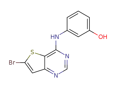 3-(6-bromo-thieno[3,2-d]pyrimidin-4-ylamino)-phenol