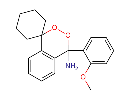 4-(2-methoxyphenyl)-4H-spiro[benzo[d][1,2]dioxine-1,1'-cyclohexane]-4-amine