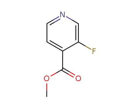 Molecular Structure of 876919-08-3 (METHYL 3-FLUOROISONICOTINATE)