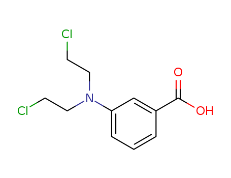 Benzoic acid,3-[bis(2-chloroethyl)amino]- cas  3085-98-1