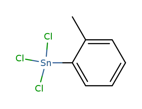 Molecular Structure of 51729-82-9 (Stannane, trichloro(2-methylphenyl)-)
