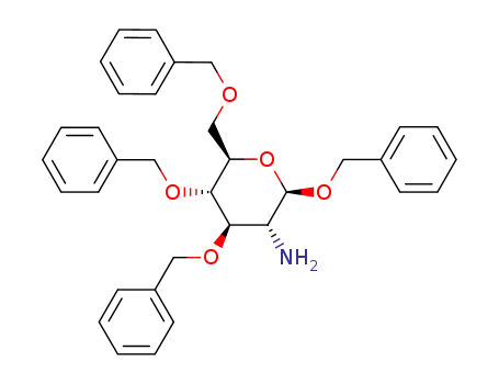 benzyl 2-Amino-3,4,6-tri-O-benzyl-2-deoxy-β-D-glucopyranoside