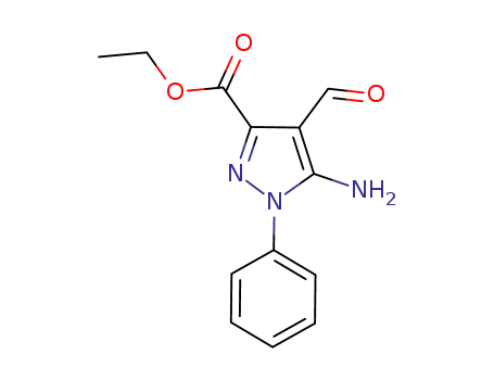 ethyl 5-aminoo-4-formyl-1-phenyl-1H-pyrazole-3-carboxylate