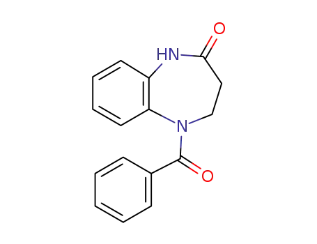 Molecular Structure of 309720-57-8 (5-benzoyl-4,5-dihydro-1H-benzo[b][1,4]diazepin-2(3H)-one)