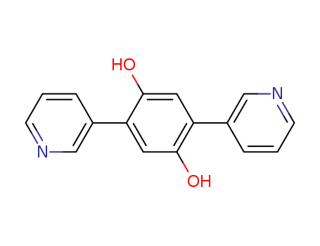 2,5-Di(pyridin-3-yl)benzene-1,4-diol