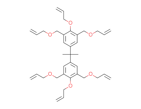 5,5’-(propane-2,2-diyl)bis(2-allyloxy-1,3-bis(allyloxymethyl)benzene)