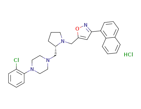 C<sub>29</sub>H<sub>31</sub>ClN<sub>4</sub>O*ClH