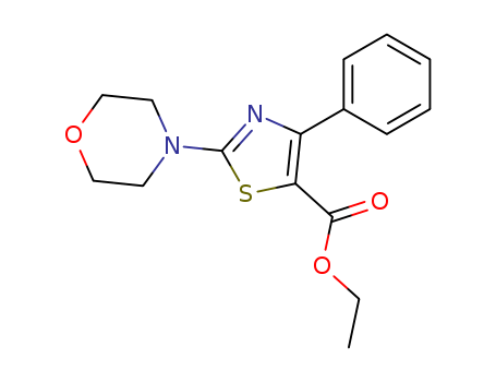 2-Morpholin-4-yl-4-phenylthiazole-5-carboxylic acid ethyl ester