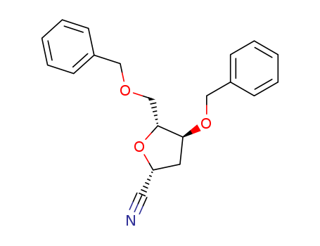 beta-4,5-dibenzoyl-2-cyano-D-deoxyribrate