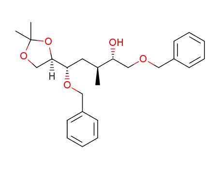 (2S,3S,5S)-1,5-bis(benzyloxy)-5-((R)-2,2-dimethyl-1,3-dioxolan-4-yl)-3-methylpentan-2-ol