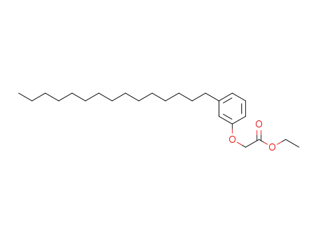 Acetic acid, (3-pentadecylphenoxy)-, ethyl ester