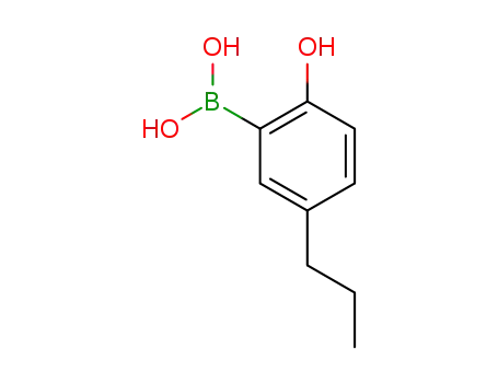2-hydroxy-5-propylphenylboronic acid