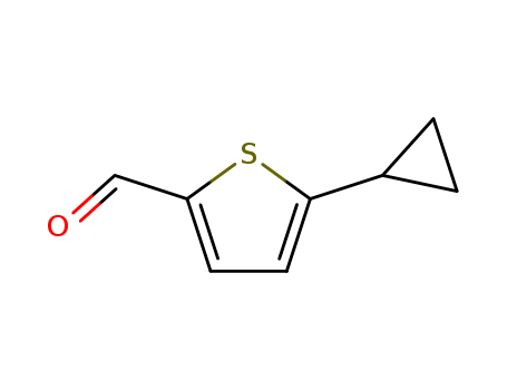 5-cyclopropyl-2-thiophenecarboxaldehyde