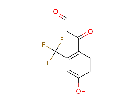 3-(4-hydroxy-2-(trifluoromethyl)phenyl)-3-oxopropanal