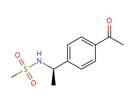 N-[(1R)-1-(4-acetylphenyl)ethyl]methanesulfonamide