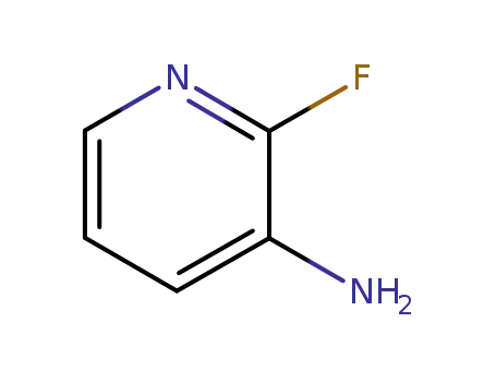 Molecular Structure of 1597-33-7 (3-Amino-2-fluoropyridine)