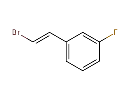 Benzene, 1-[(1E)-2-bromoethenyl]-3-fluoro-