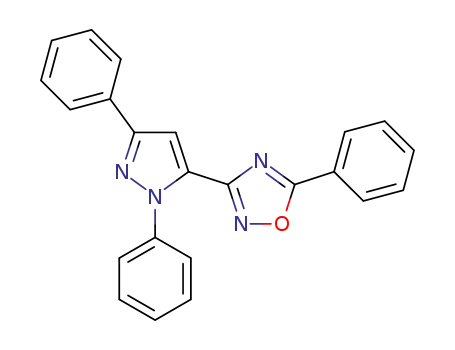 3-(1,3-diphenyl-1H-pyrazol-5-yl)-5-phenyl-1,2,4-oxadiazole