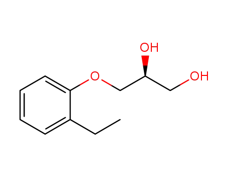 (S)-3-(2'-ethylphenoxy)-propane-1,2-diol