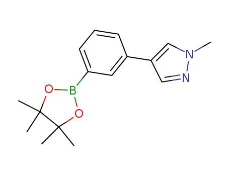 1-methyl-4-[3-(4,4,5,5-tetramethyl-[1,3,2]dioxaborolan-2-yl)phenyl]-1H-pyrazole