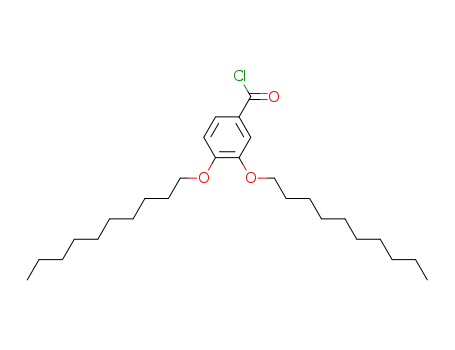 Benzoyl chloride, 3,4-bis(decyloxy)-