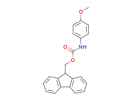 Molecular Structure of 302567-98-2 (Carbamic acid, (4-methoxyphenyl)-, 9H-fluoren-9-ylmethyl ester (9CI))