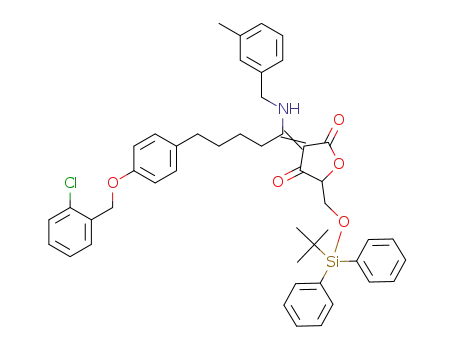 Molecular Structure of 1607800-32-7 (C<sub>47</sub>H<sub>50</sub>ClNO<sub>5</sub>Si)