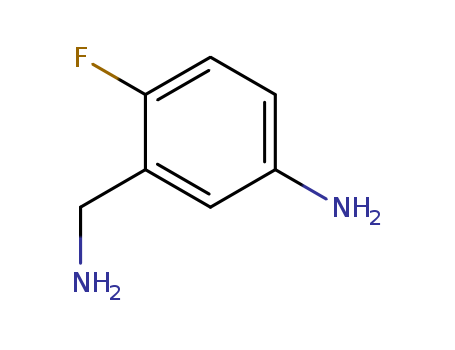 Benzenemethanamine, 5-amino-2-fluoro- (9CI)