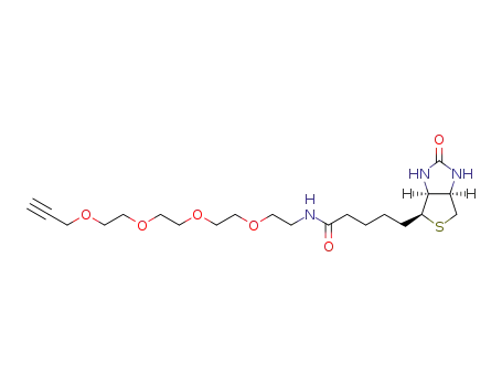 Acetylene-PEG4-biotin conjugate