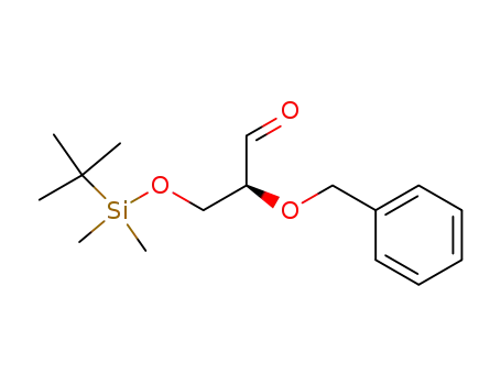 Propanal, 3-[[(1,1-dimethylethyl)dimethylsilyl]oxy]-2-(phenylmethoxy)-,
(2S)-
