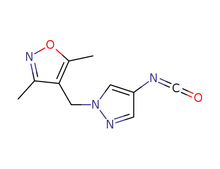 4-((4-isocyanato-1H-pyrazol-1-yl)methyl)-3,5-dimethylisoxazole