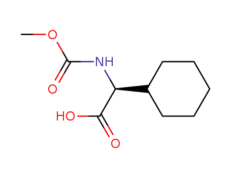 (S)-2-cyclohexyl-2-((methoxycarbonyl)amino)acetic acid