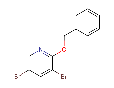 2-(benzyloxy)-3,5-dibromopyridine