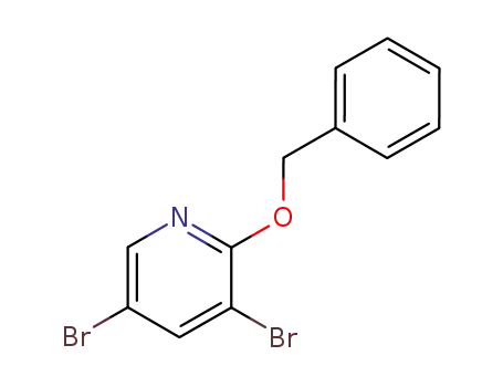 Molecular Structure of 130284-00-3 (2-(benzyloxy)-3,5-dibromopyridine)