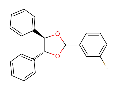 (4R,5R)-2-(3-fluorophenyl)-4,5-diphenyl-1,3-dioxolane