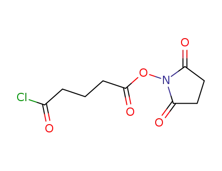 Pentanoyl chloride, 5-[(2,5-dioxo-1-pyrrolidinyl)oxy]-5-oxo-