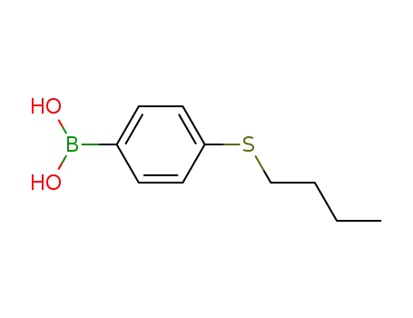 Molecular Structure of 151588-38-4 (4-BUTYLTHIOPHENYLBORONIC ACID)
