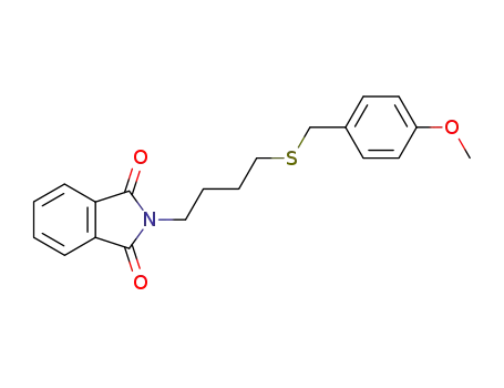 1H-Isoindole-1,3(2H)-dione, 2-[4-[[(4-methoxyphenyl)methyl]thio]butyl]-
