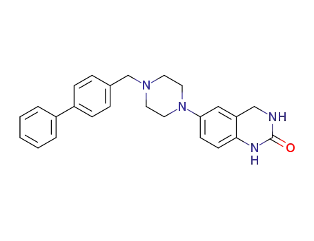 6-[4-(biphenyl-4-ylmethyl)piperazin-1-yl]-3,4-dihydroquinazolin-2(1H)-one