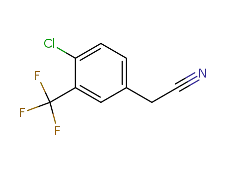 2-(4-Chloro-3-(trifluoromethyl)phenyl)acetonitrile